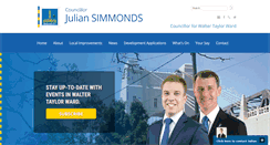 Desktop Screenshot of juliansimmonds.com.au